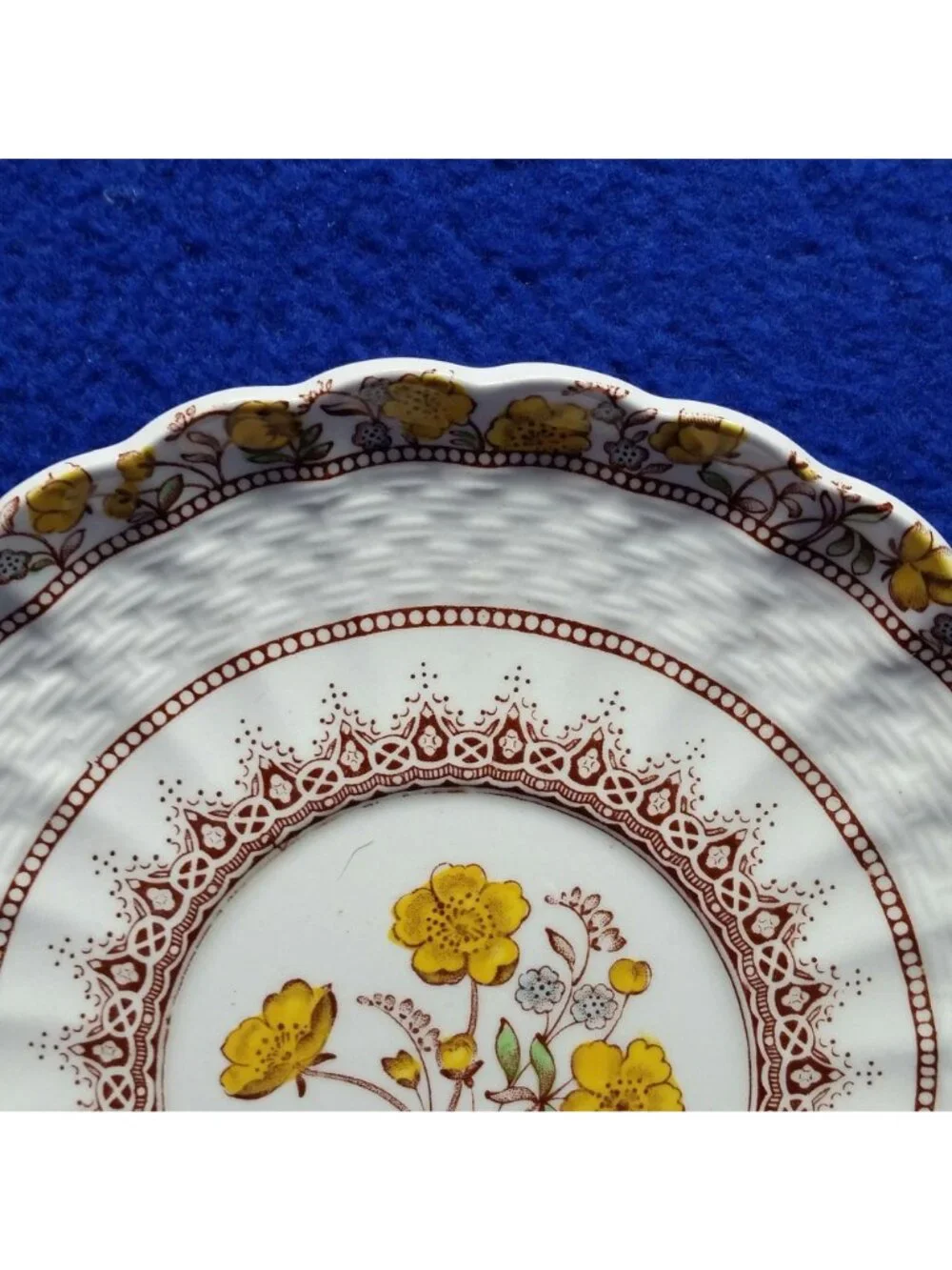 Spode flowers deeply
